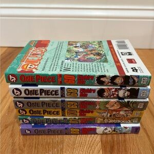 One Piece Books 60 68 69 70 81 88 Japanese Manga English Paramount War New World